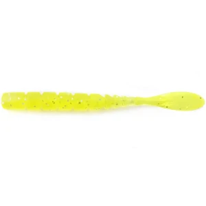 Grub Mustad Aji Micro Fla, Uv Clear Chartreuse, 5cm, 15buc/pac