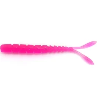 Grub, Mustad, Aji, Micro, Pilo,, UV, Clear, Pink,, 5cm,, 15buc/pac, f1.m.pilo2004, Grub-uri, Grub-uri Mustad, Mustad