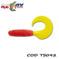 Grub RELAX Twister Standard TS, 9cm, Culoare 092, 4buc/pac