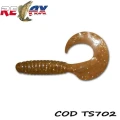 Grub RELAX Twister Standard TS, 9cm, Culoare 702, 4buc/pac