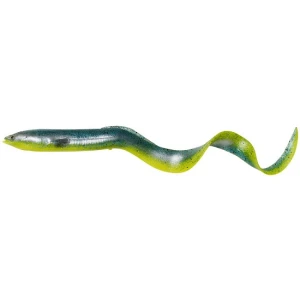 Shad Savage Gear 3d Real Eel 15cm/12g Green Yellow Glit. 3buc/plic