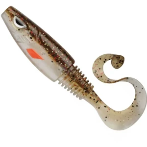 Shad Berkley Sick Curl, Brown Bleak, 12cm, 30buc/pac