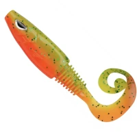 Shad BERKLEY Sick Curl, Greenback Tomato, 8cm, 48buc/pac