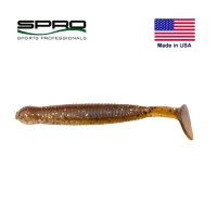 TWISTERE SPRO USA ARROW TAIL 8CM DIRTY GOLD 10 BUC