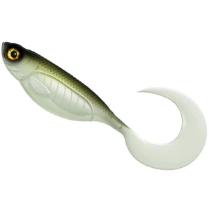 Twister LIBRA LURES Embrion Twist Tail, 18cm, 36.5g, Olive Whitefish, 1buc/pac Twister LIBRA LURES Embrion Twist Tail, 18cm, 36.5g, Olive Whitefish, 1buc/pac