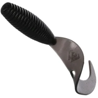 Twister Mikado Grub, Black, 6.4cm, 6buc/pac Twister Mikado Grub, Black, 6.4cm, 6buc/pac