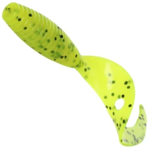 Twister Mikado Grub, Chartreuse Pepper, 3.8cm, 10buc/pac