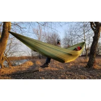 Hamac Bushmen Ultralight Green, 3mx1.45m Hamac Bushmen Ultralight Green, 3mx1.45m