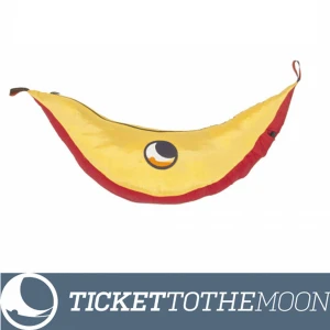 Hamac Ticket To The Moon King Size Burgundy & Dark Yellow, 320x230cm