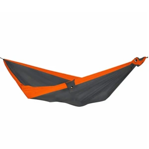 Hamac Ticket To The Moon Single Dark Grey & Orange, 320x155cm