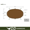 Underblanket DD Hammocks Coyote Brown