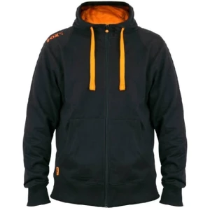Hanorac Fox Black Orange Cu Fermoar Lightwear Zipped Marime Xl