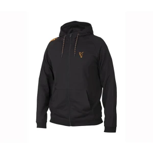 Hanorac Fox Collection Orange & Black Lightweight Hoodie S