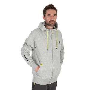 Hanorac Matrix Full Zip Hoody Black Edition Grey/lime Marime M