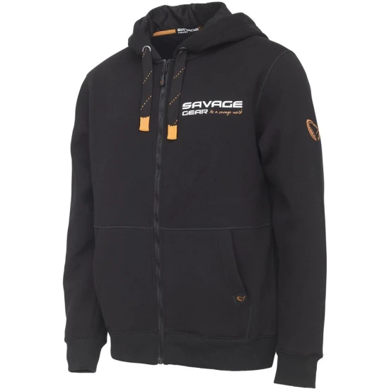 Hanorac Savage Gear Urban Zip Black Ink Marime Xl