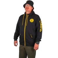 Hanorac BLACK CAT Black Zip Hoody, Marime 2XL Hanorac BLACK CAT Black Zip Hoody, Marime 2XL