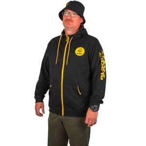Hanorac BLACK CAT Black Zip Hoody, Marime L Hanorac BLACK CAT Black Zip Hoody, Marime L