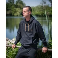 Hanorac FOX Classic Hoody, Black & Orange, Marimea XXXL