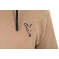 Hanorac FOX Collection LW Zip Hoody Tan Ltd Brown, Marimea L