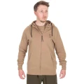 Hanorac FOX Collection LW Zip Hoody Tan Ltd Brown, Marimea L