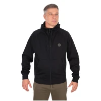 Hanorac Fox Collection Zipped Hoody, Black, Masura S