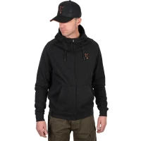 Hanorac Fox Collection Lw Hoody Black & Orange, Marime Xl