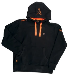 Hanorac Fox Hoody Black Orange Xxl