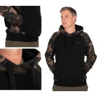 Hanorac Fox Pullover Premium 310 Hoodie, Black Camo, Marimea XXXL Hanorac Fox Pullover Premium 310 Hoodie, Black Camo, Marimea XXXL