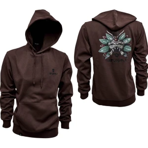 Hanorac GUNKI Chief Brown Hoody, Marime 3XL