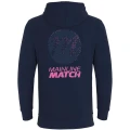 Hanorac MAINLINE Match Hoodie, Navy Blue, Marime XL Hanorac MAINLINE Match Hoodie, Navy Blue, Marime XL