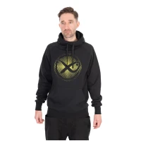 Hanorac Matrix Large Fade Logo Hoody, Black/lime, Marime 2xl