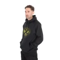 Hanorac MATRIX Large Fade Logo Hoody, Black/Lime, Marime M