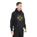 Hanorac MATRIX Large Fade Logo Hoody, Black/Lime, Marime S
