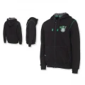 Hanorac Madcat Badge Logo Zip Black Caviar L