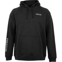 Hanorac Preston Black French Terry Hoodie, Black, Marimea Xl