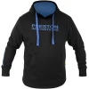 Hanorac Preston Black Hoodie, Marimea S