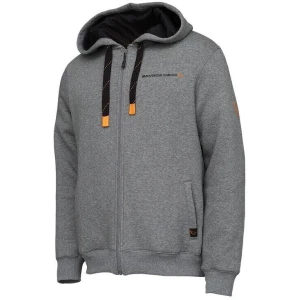 Hanorac Savage Gear Hoodie Classic Zip Hoodie, Grey Melange, Marime M