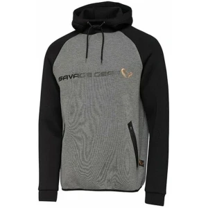 Hanorac Savage Gear Tec Foam, Dark Grey Melange, Marimea S