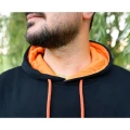 Hanorac SELECT BAITS Feeder WRS Black Orange Hoodie, Marimea S