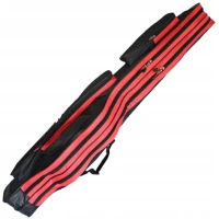 Husa Germina, 2 Compartimente, Red Black, 145cm