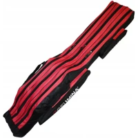 Husa Germina, 3 Compartimente, Red Black, 160cm