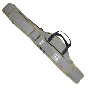 Husa Golden Catch Zeox, 2 Compartimente, Grey, 130cm