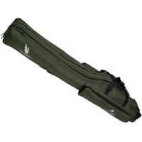 Husa Lansete Mikado 3 Compartimente Cu Baza Intarita, Verde, 140cm Husa Lansete Mikado 3 Compartimente Cu Baza Intarita, Verde, 140cm