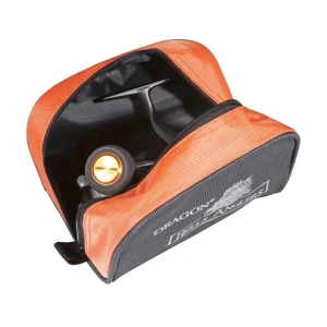 Husa Mulineta Dragon Hells Anglers Reel Case Small 19 X 9 X 6cm