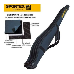 Husa Rigida Lansete Sportex III Grey, 3 Compartimente, 125cm Husa Rigida Lansete Sportex III Grey, 3 Compartimente, 125cm