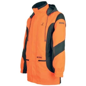 Jacheta Treesco Stronger Kaki/orange Impermeabila Xxxl
