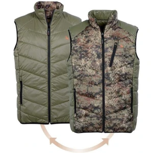 Vesta Verney-carron Doudoune Reversibila Kaki Snake Marime 3xl