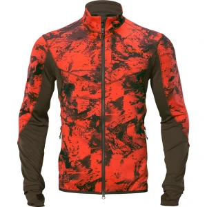 Jacheta Harkila Fleece Wildboar Pro, Camo Orange Axis, Marime M