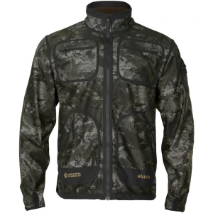 Jacheta Harkila Kamko Noctyx Wsp Reversible Fleece Jacket, Black/willow Green, Marimea 2xl
