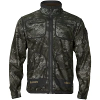 Jacheta Harkila Kamko Noctyx Wsp Reversible Fleece Jacket, Black/willow Green, Marimea L